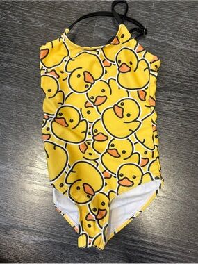 Girls size 3T duck one piece.